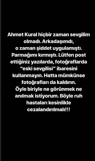 Ahmet Kural'ın parmağını kırdığı Naz Çekem sessizliğini bozdu! Naz Çekem kimdir?