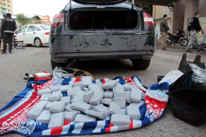 Van Erciş'te uyuşturucu operasyonu