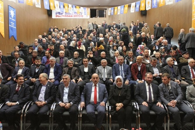 AK Parti Akyazı İlçe Teşkilatı’nın 5. Olağan Kongresi gerçekleşti