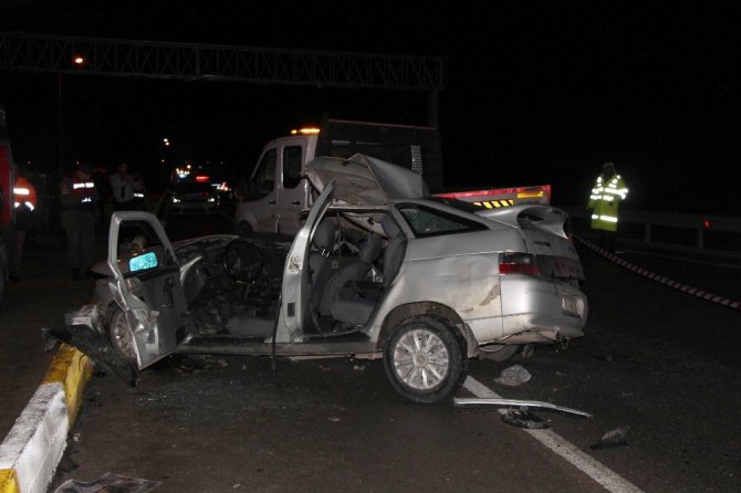 Amasya’da feci kaza: 2 ölü, 4 yaralı