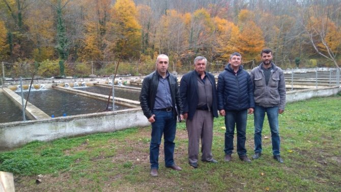 Alalabalık üretim tesis sahiplerine hibe desteği anlatıldı