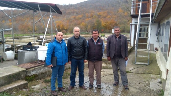 Alalabalık üretim tesis sahiplerine hibe desteği anlatıldı