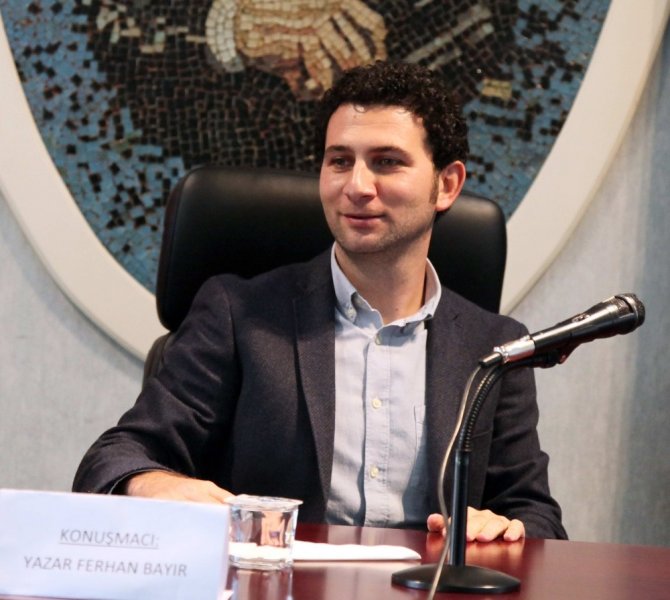 Yazar Ferhan Bayır, üniversite öğrencilerine sanatı dönüştürmeyi anlattı