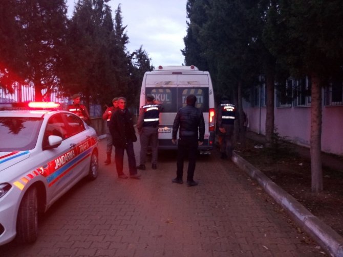 Bilecik'te Jandarmadan okul servislerine denetim