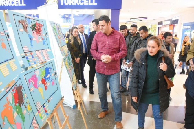 İpekyolu Belediyesi, Dokunsal haritalar ve eğitim materyalleri sergisi açıldı