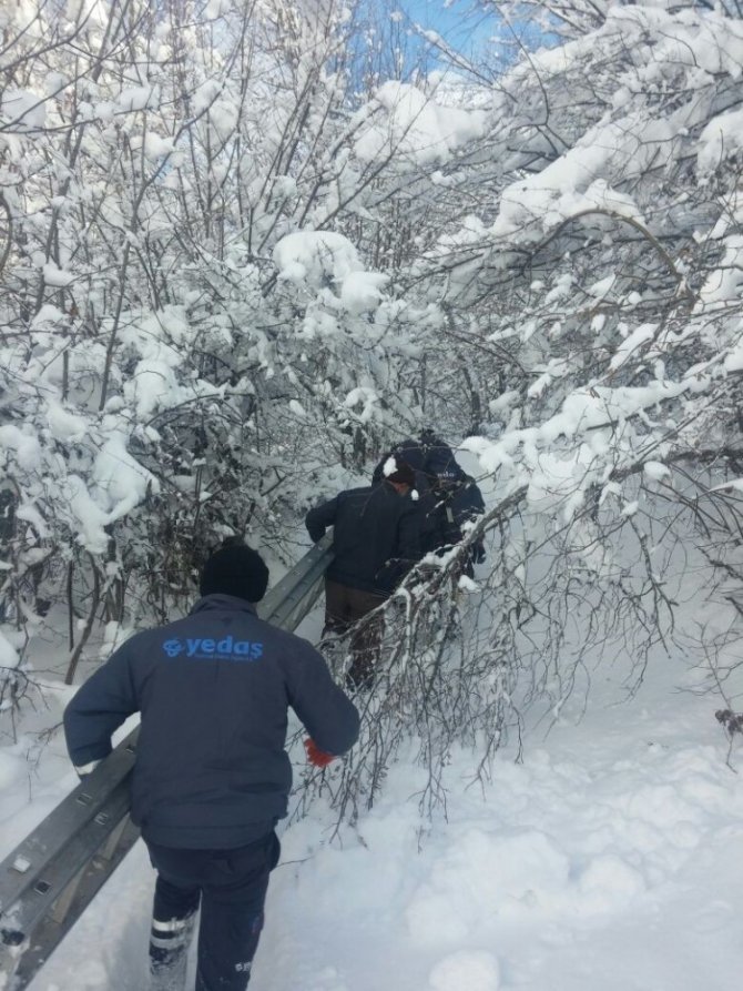 Samsun, Ordu, Amasya, Sinop YEDAŞ kışa hazır