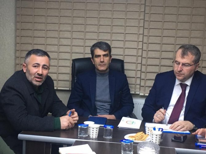 AK Parti Bilecik İl Başkanlığı Başkanı Nail Öztürk başkanlığında toplandı