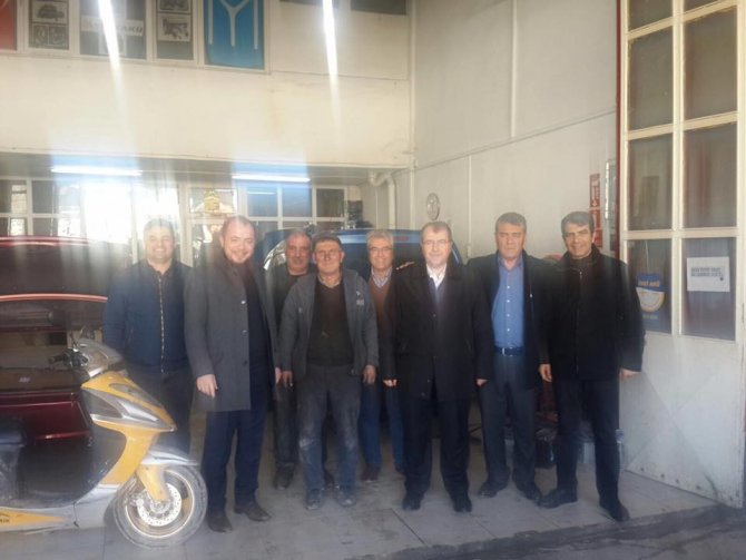 AK Parti Merkez İlçe Teşkilatı’ndan Başkan Nail Öztürk'ten Ziyaretler