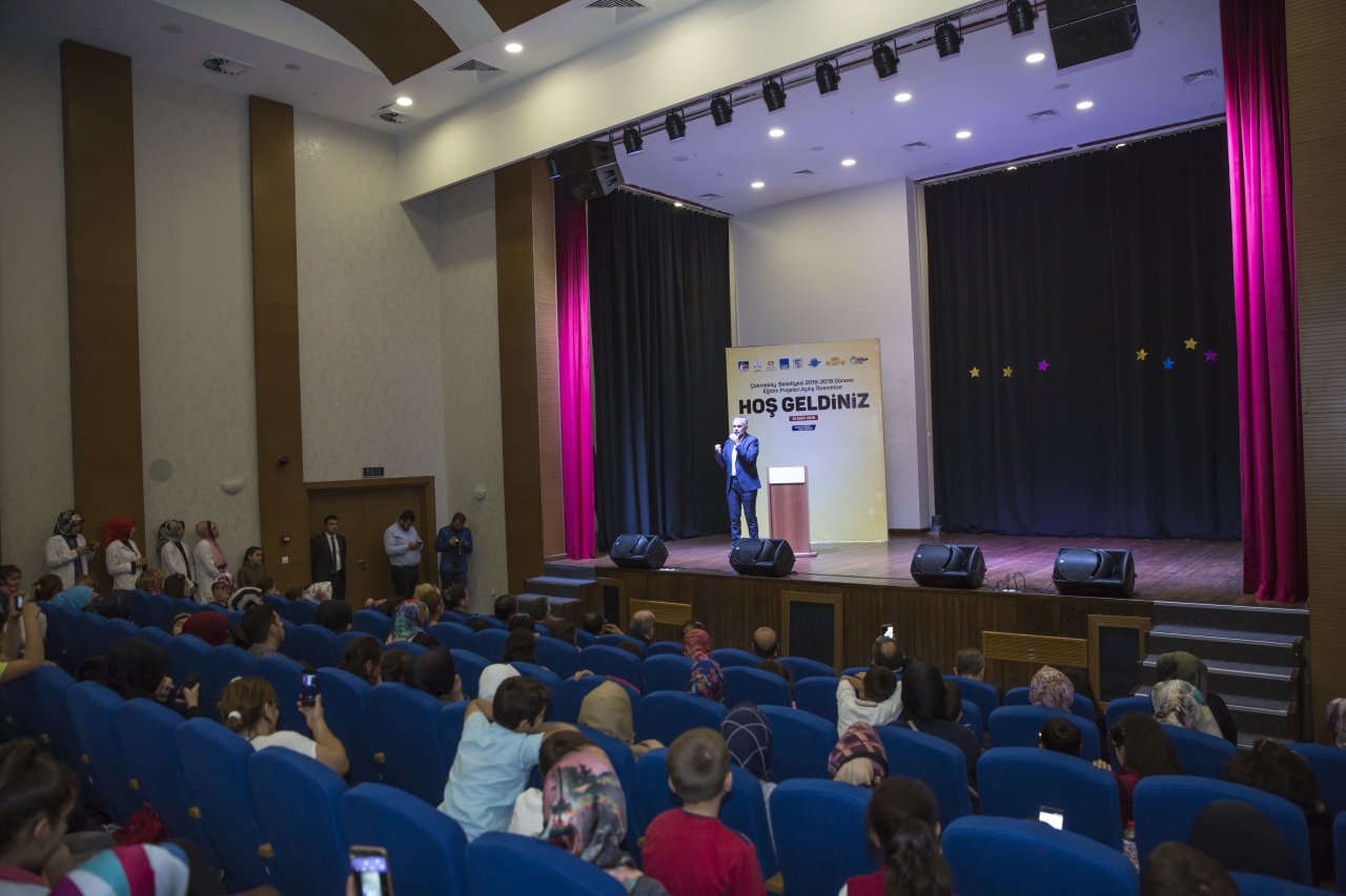 Çekmeköy Belediyesi 2018-2019 Eğitim projesini tanıttı