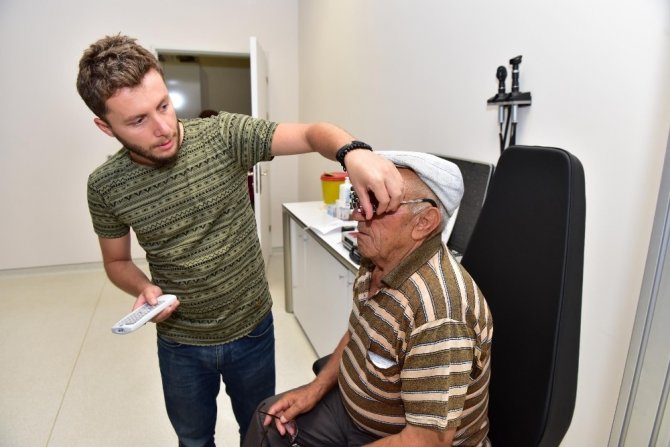 Antalya Kepez’de tam donanımlı göz muayenesi