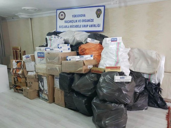 Hakkari’de Polis Kaçakçılara Göz Açtırmadı