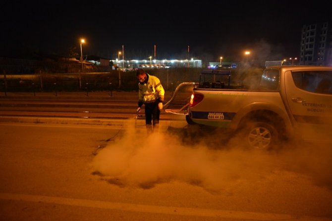 Tepebaşı Belediyesi Haşere ile mücadele çalışmaları