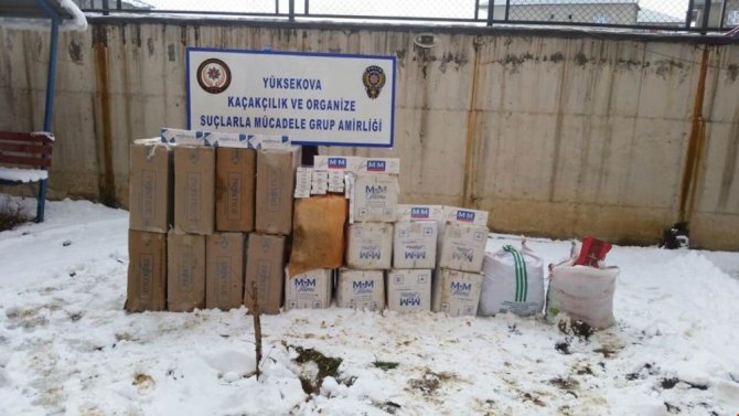 Hakkari’de Kaçakçılara Büyük Operasyon