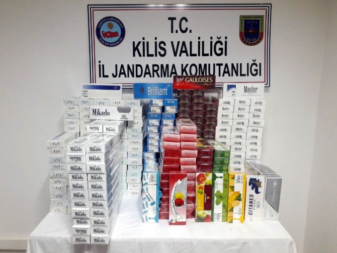 Kilis'te Kaçak Sigara Operasyonu