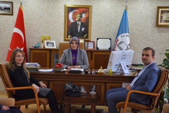 Erasmus Öğrencilerinden Durmuş'a Ziyaret