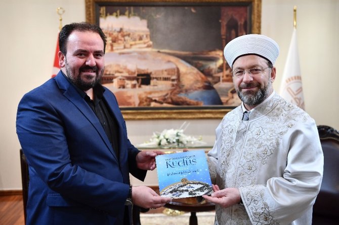 Diyanet İşleri Başkanı Erbaş" Kudüs Mirasımızdır"