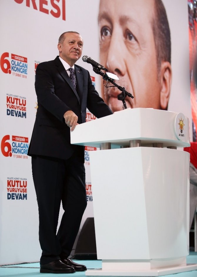 Erdoğan "Bize saldıranlara karşı kusura bakmayın ‘Osmanlı Tokadını’ atarız”