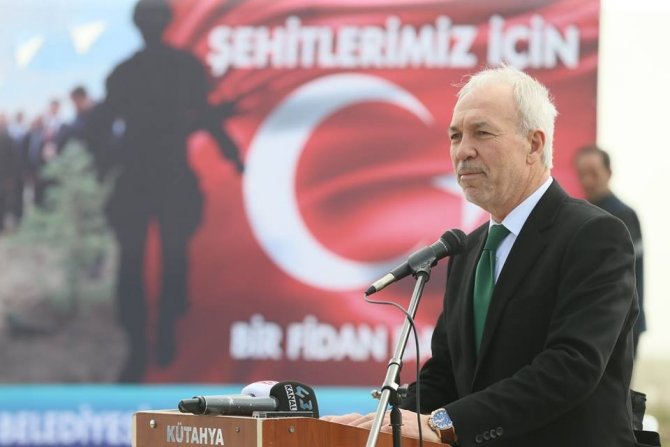 Kütahya’da ’şehitler için bir fidan da sen dik’ projesi
