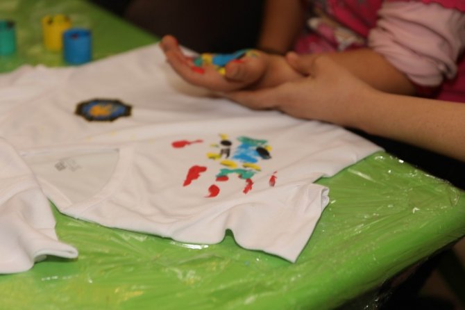 Ceylan Karavil Park’ta ‘Kendi Tişörtünü Kendin Yap’ Etkinliği Gerçekleşti