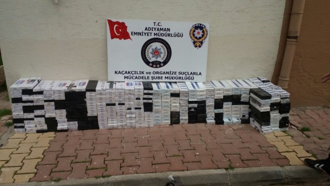 Polis 4 Bin 200 Adet Kaçak Sigara Paketi Buldu