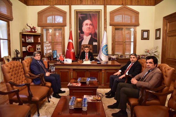 OEDAŞ Bilecik İl Müdürü Aykut, Başkan Yağcı'yı Ziyaret Etti