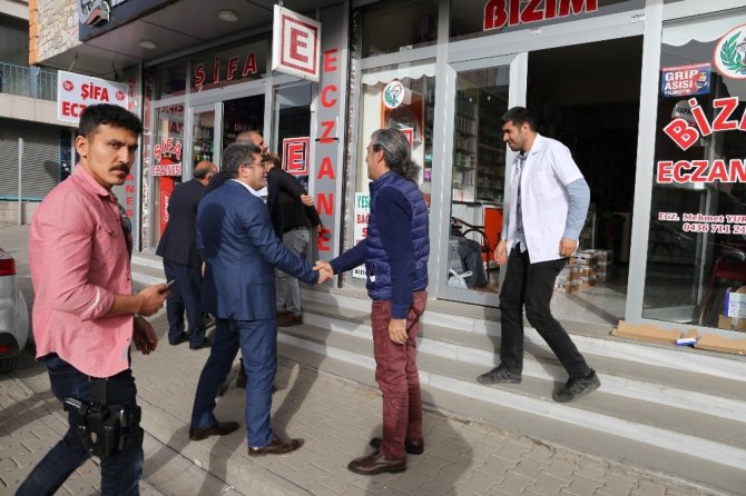 Varto Kaymakamından Esnaf Ziyareti