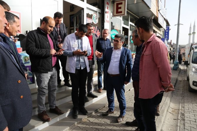 Varto Kaymakamından Esnaf Ziyareti