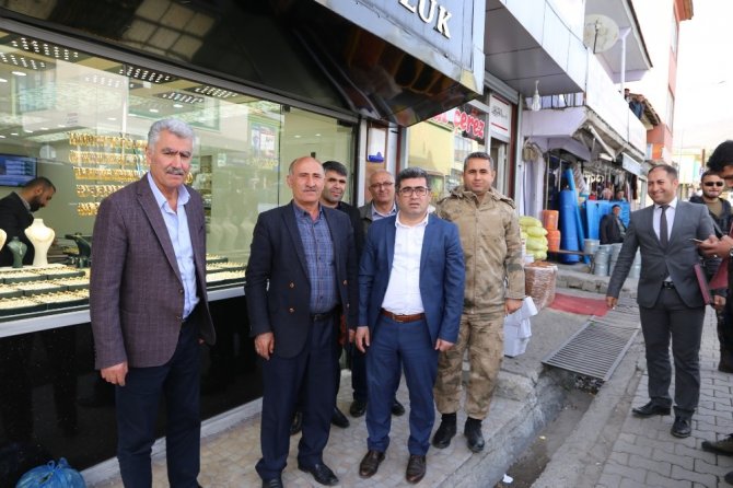 Varto Kaymakamından Esnaf Ziyareti