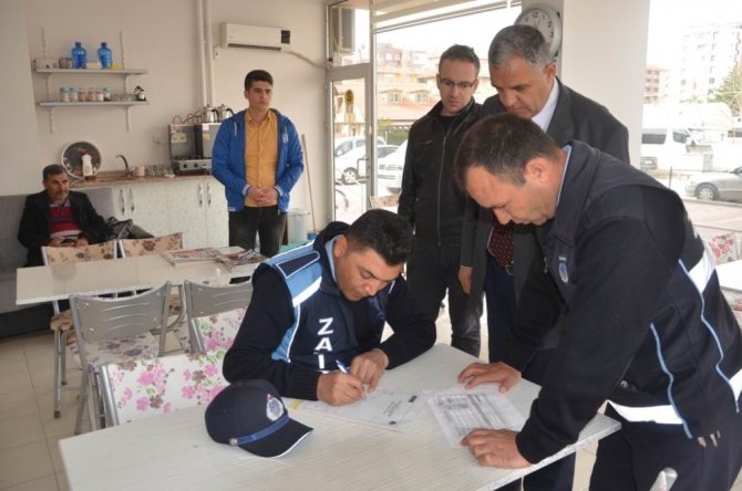 Ereğli’de Zabıta Ekipleri İş Yerlerini Denetledi