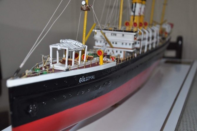 Cumhurbaşkanı Erdoğan’a Trabzon’da Hediye Edilen Gülcemal Vapuru