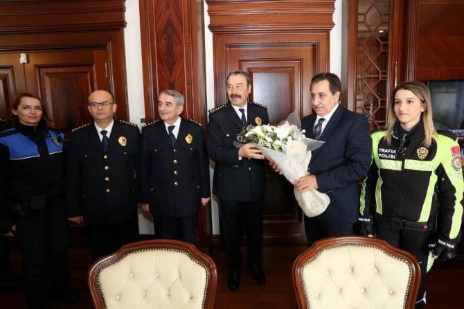 Osman Ak'tan Türk Polis Teşkilatı’nın Kuruluşunun 173. Yılında Vali Ziyareti