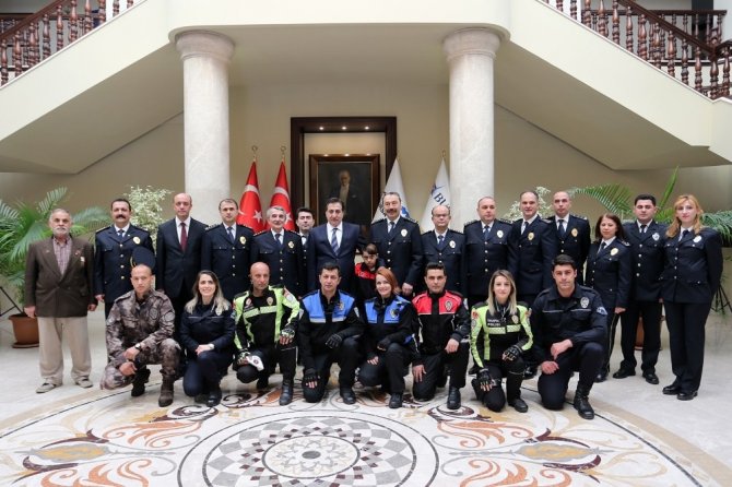Osman Ak'tan Türk Polis Teşkilatı’nın Kuruluşunun 173. Yılında Vali Ziyareti