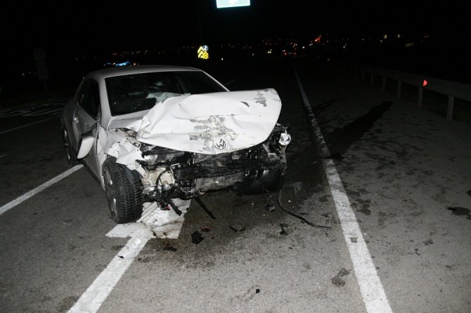 Konya'nın Kulu ilçesinde trafik kazası : 1 ölü, 3 yaralı