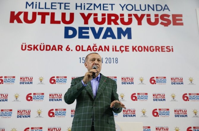 Erdoğan: "Münbiç’ten Haseki’ye kadar olan yerleri de Suriye halkı için temizlemeye devam edeceğiz"