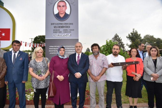 Şehitlerimizin İsimleri Parka Verildi