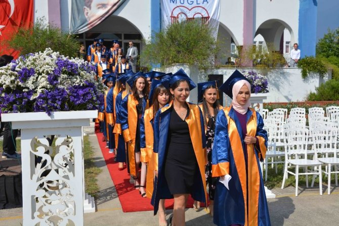 Muğla Ortaca Meslek Yüksekokulunda mezuniyet töreni düzenlendi