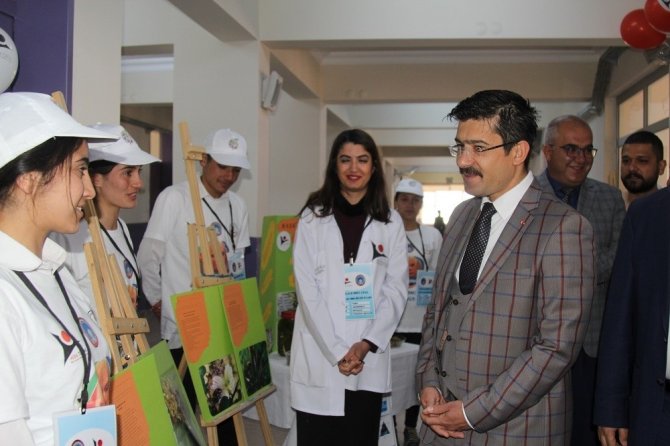 Van Başkale’de Bilim Fuarı sergisi düzenlendi