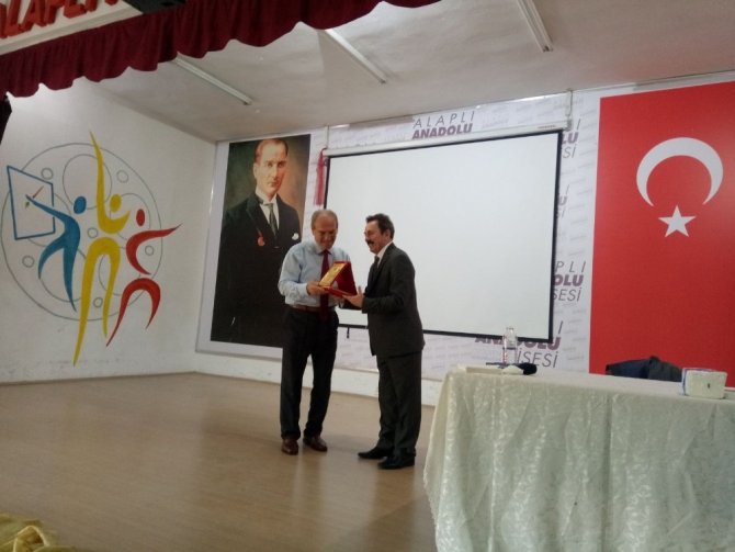 Yazar Halit Ertuğrul Başarı artırmaprojesi kapsamında başarının sırlarını anlattı