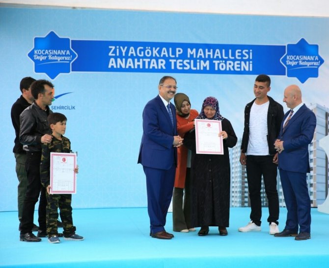 Kocasinan’ın Ziyagökalp Konutlarında Mutlu Son, Kentsel dönüşüm tamamlandı