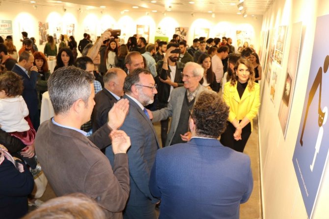 Ondokuz Mayıs Üniversitesi (OMÜ öğrencilerinden yıl sonu sergisi