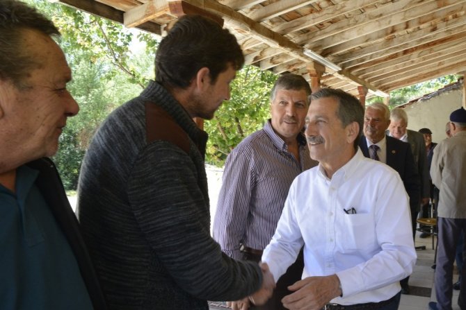 Tepebaşı Belediye Başkanı Dt. Ahmet Ataç yağmur dualarına katılmaya devam ediyor