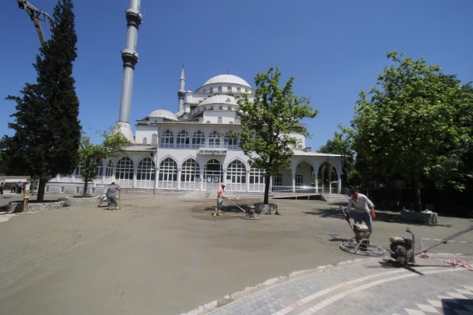 Gazi Süleyman Paşa Camii rekreasyon çalışmaları devam ediyor
