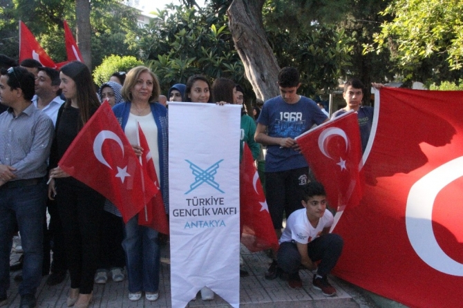 TÜGVA Antakya İlçe Temsilciliğinden Kudüs’e destek