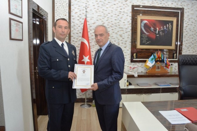 Antalya’da başarılı Polisleri Ödüllendirildi