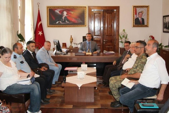 Balıkesir' de orman yangınları ile mücadele komisyonu toplandı