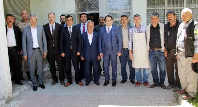 Darende Kaymakamı ile vatandaşlar buluştu