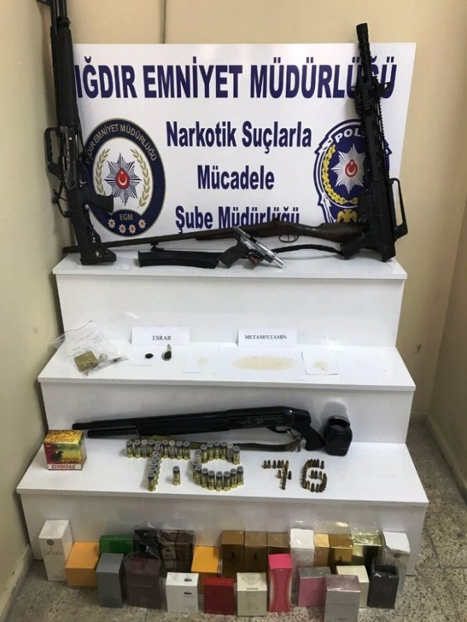 Iğdır Emniyetinden uyuşturucu operasyonu