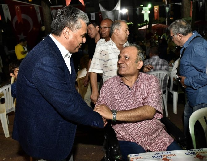 Muratpaşa Belediyesinin ilk iftarı engellilere