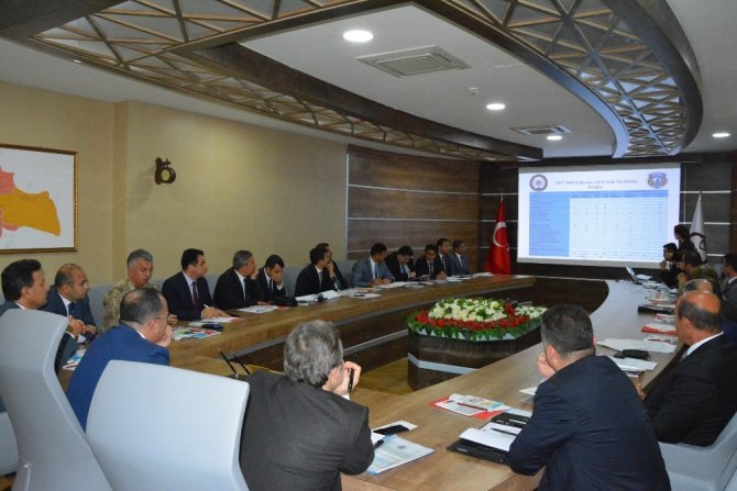 Siirt İl Koordinasyon Kurulu toplantısı yapıldı