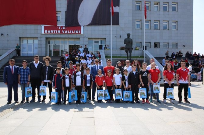 19 Mayıs Bartın’da coşkuyla kutlandı 19 Mayıs 2018